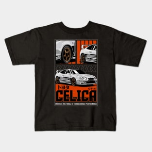 Iconic Celica GT4 Car Kids T-Shirt